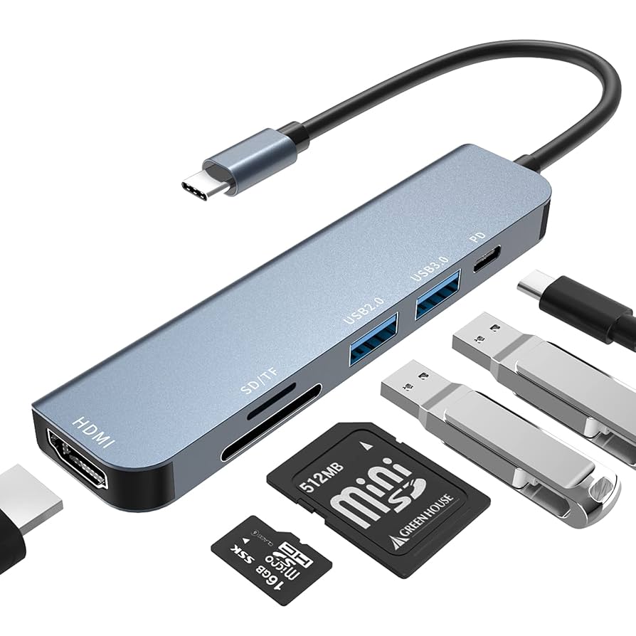 USB3.0 ハブ 6in1 Type-c hub  PD充電 4K HDMI 楽天市場】進化版 USB C ハブ 6in1 USB Type C ハブ 4K HDMI出力
